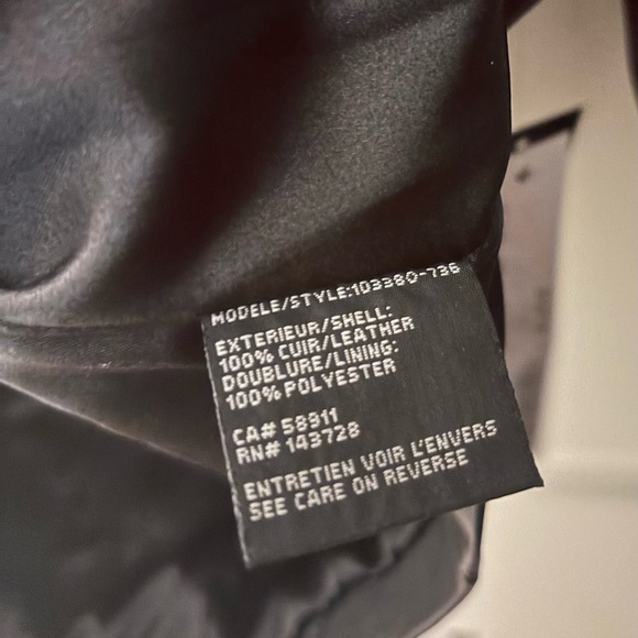 NWT Tribal Fashion Boho Genuine Leather Jacket, Black, Size 12 - Picture 8 of 10